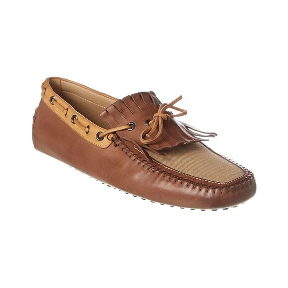 Tod’S Gommino Leather Loafer Brown